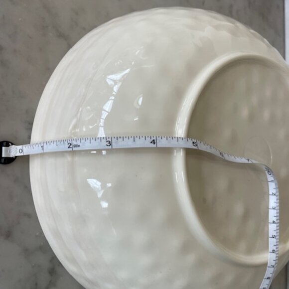 TOMMY BAHAMA Cream Swirl Melamine Serving Bowl 11" - Picture 15 of 16